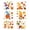 A-A4, variant on Fall Window Clings Decor Reusable Static Cling Autumn Thanksgiving Stickers for Glass Windows Leaf Pumpkin Decals for Home Office Classroom Party Holiday Seasonal Indoor Decoration,F