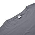 thumbnail image 7 of Men's Casual Linen Short Sleeve T-Shirt for Summer Lightweight Breathable Round Neck Tee, 7 of 7