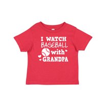 Inktastic I Watch Baseball with My Grandpa Boys or Girls Baby T-Shirt