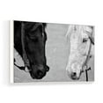 thumbnail image 2 of wall26 Floating Framed Canvas Wall Art for Living Room, Bedroom Black and White Wild Animal Canvas Prints for Home Decoration Ready to Hang - 24x36 inches, 2 of 4