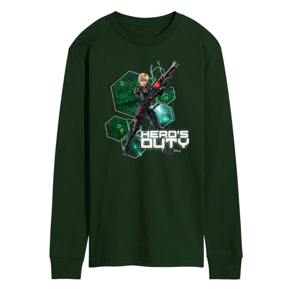 Disney Wreck It Ralph - Sergeant Tammy Hero's Duty - Men's Long Sleeve T-Shirt