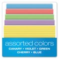 thumbnail image 4 of Oxford Ruled Index Cards, 5 x 8, Blue/Violet/Canary/Green/Cherry, 100/Pack, 4 of 7