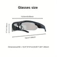 thumbnail image 6 of 1080P HD Video Glasses, Camera Glasses, Smart Glasses, Wide-angle 120 ° Camera, Body Camera, Cycling, Bicycle, With 64GB Storage Card, The Perfect Gift For All Kinds Of Festivals!, 6 of 12