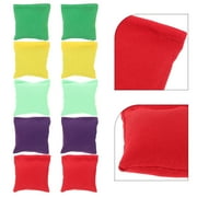 80-Pack Colorful Mini Bean Bags for Tossing Game, Small 2'' Nylon Bags Bulk Set for Sack Toss and Outdoor Fun