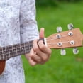 thumbnail image 4 of EXHUMKY 4Ud De Cabezal De Afinación Para Ukulele Accesorio Profesional En Metal Plateado, 4 of 8