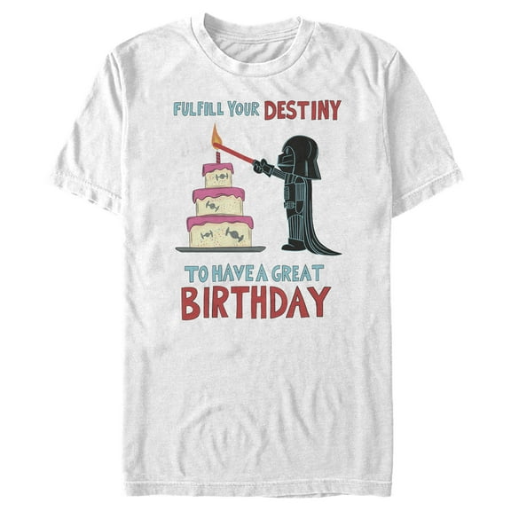 Men's Star Wars Darth Vader Fulfill Your Destiny Graphic T-Shirt