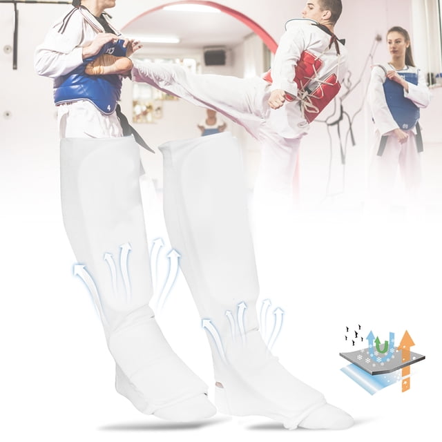 Protector De Piernas, Equipo De Protección Deporte Legguard Shin Guards Muay Thai Martial Art Para El Deporte Para La Protección De Sanda ANGGREK Otros Deportes