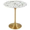 thumbnail image 2 of Modway Lippa 20" Round Terrazzo Side Table in Gold Terrazzo, 2 of 7
