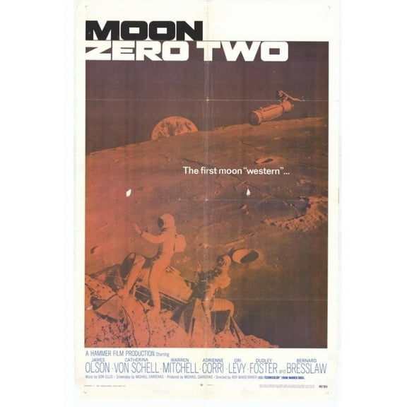 Posterazzi MOVIH4303 Moon Zero Two Movie Poster - 27 x 40 in.