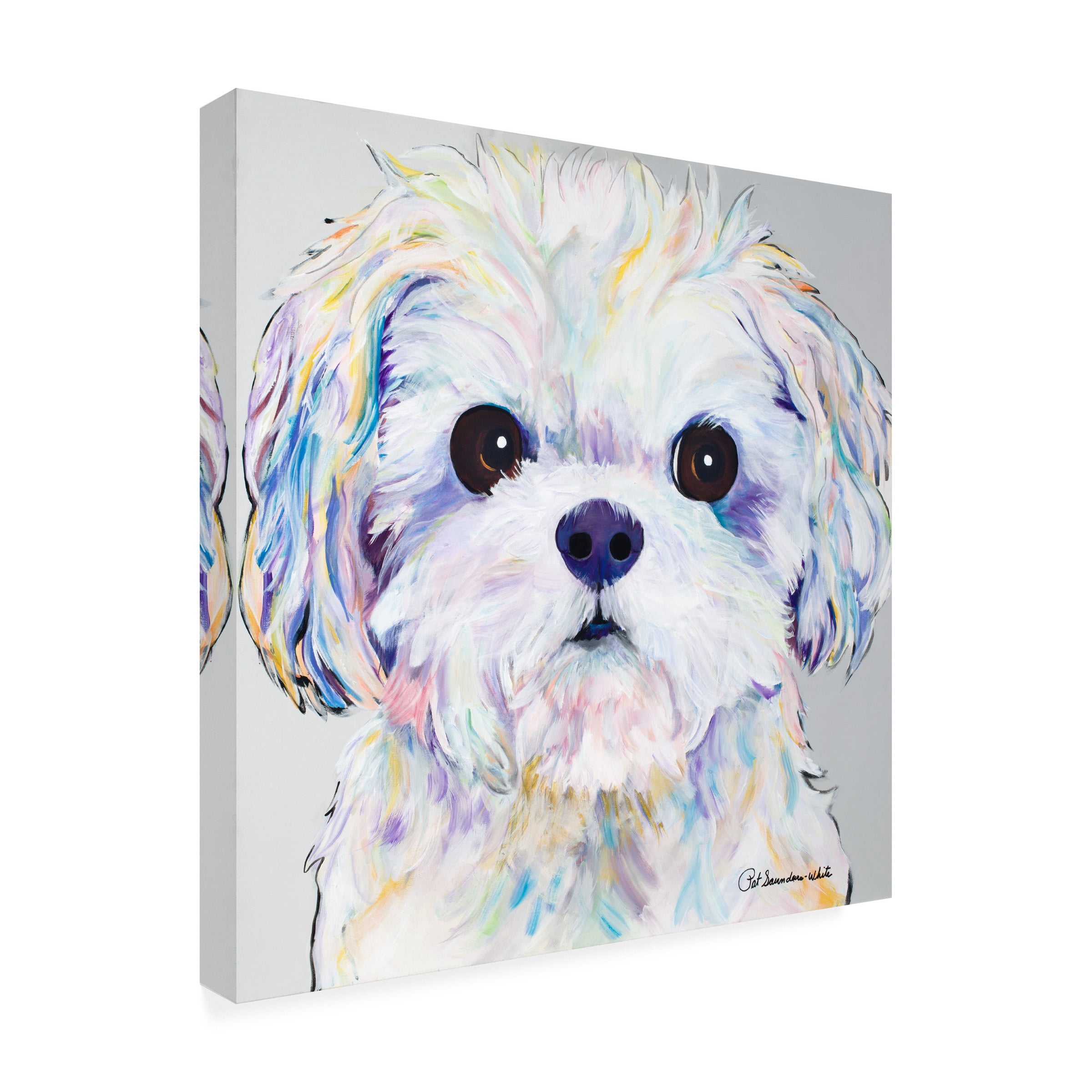 Pat Saunders 'Mattie' Canvas Art