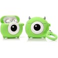 thumbnail image 1 of Funda de silicona para Airpods, compatible con Apple Airpods 1 y 2 [Serie de dibujos animados] [Diseñada para niños y niñas] (Mike), 1 of 5