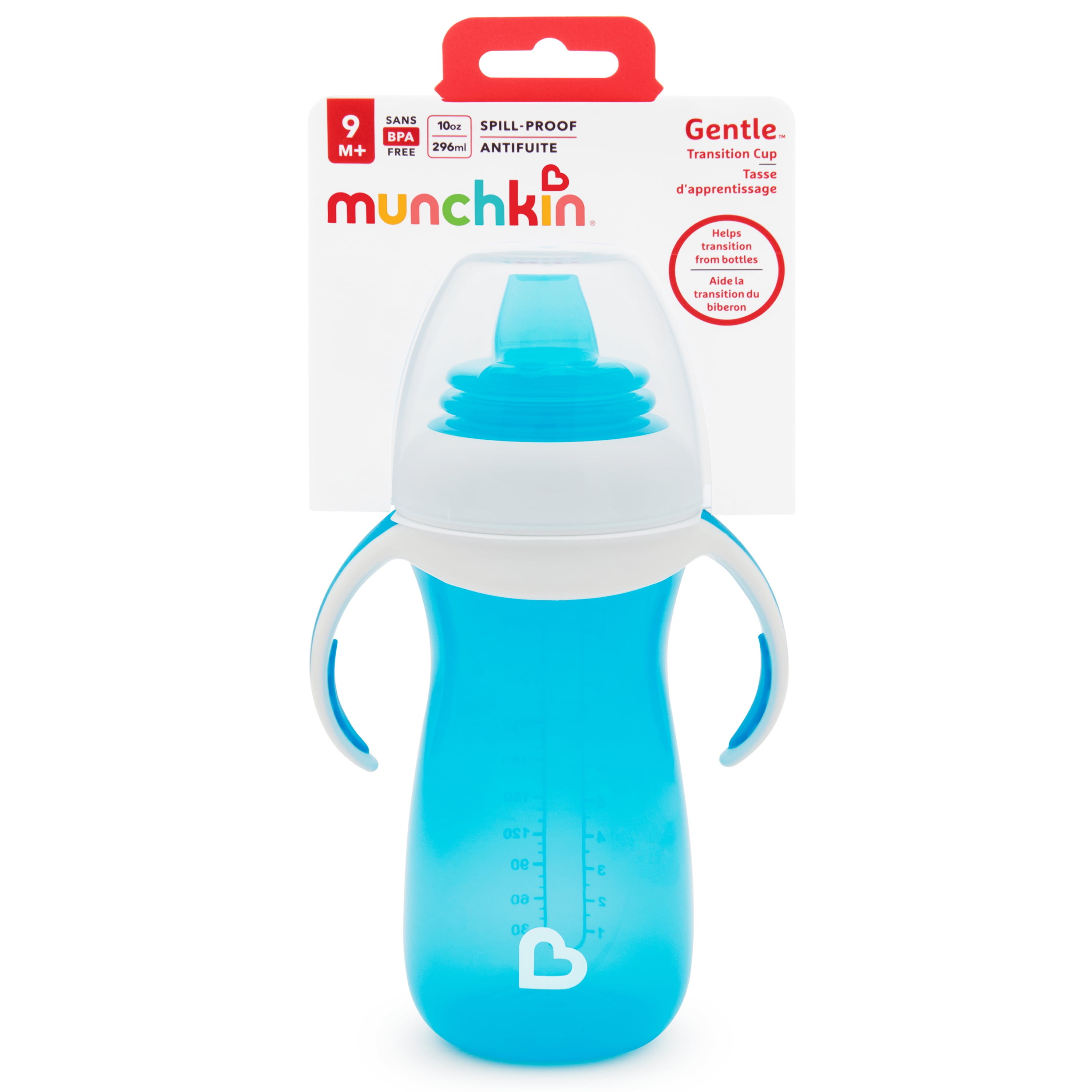 1+ Year Old Sippy Cups - Spill Proof, Weighted Straw - Easy Transition -  9/11 Oz