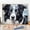 Black Dog, variant on JYLMOOD Paint by Numbers Kit for Adults Beginner, Easy DIY Oil Painting Kits On Canvas for Gift Home Wall Decor 16x20 Inch - Fox Animal