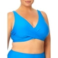 thumbnail image 5 of Time and Tru Women's and Women's Plus Size Wrap Swim Top, 5 of 5