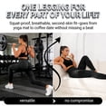 thumbnail image 2 of Resistance Band Leggings Anti Cellulite for Women, Women’s 3D Compression Leggings, Seamless Scrunch Butt Lift Yoga Pants, Elastic Workout Leggings for Fitness and Training, 2 of 8