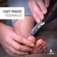 thumbnail image 3 of Lebrüke® Podiatrist Toenail Clippers - Nail Nipper for Seniors - for Thick & Ingrown Toe Nails - with Extra Sharp Blade, 3 of 7