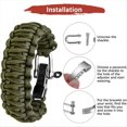 thumbnail image 5 of Hebilla de Grillete para Pulsera de Paracord (10 Unidades): Grillete Metálico Ajustable en Forma de U para Pulseras de Supervivencia, Cinturones y Cuerdas para Exteriores., 5 of 5