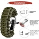 thumbnail image 5 of Hebilla de Grillete para Pulsera de Paracord (10 Unidades): Grillete Metálico Ajustable en Forma de U para Pulseras de Supervivencia, Cinturones y Cuerdas para Exteriores., 5 of 6