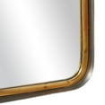 thumbnail image 5 of DecMode 30" x 21" Gold Wall Mirror with Hanging Strap, 5 of 9