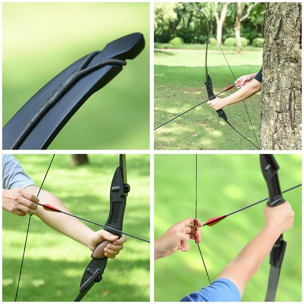 Flèches de tir à l'arc en fibre de verre pour arc recourbé cible et  entraînement