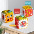 thumbnail image 4 of Bloques de construcción de juguetes de clasificación de número de forma de cubo de actividad de plástico para niños pequeños Ndcxsfigh Nuevos Originales, 4 of 9