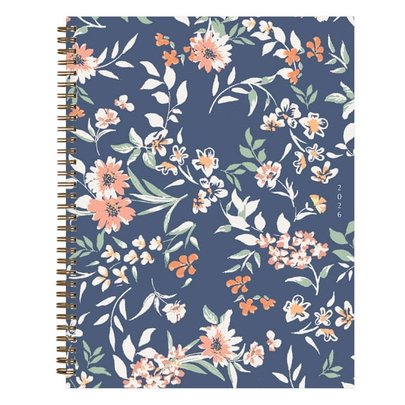 2026 Blue Sky Green Earth Weekly/Monthly Planner, 8-1/2" x 11", Effie, January To December, 138325