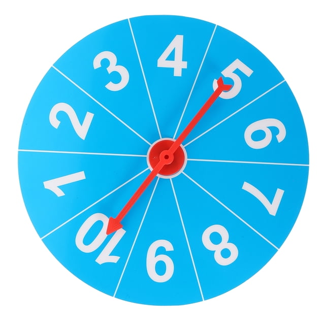 CIMAXIC Roue de Prix de Fête Jeu de Roue de Prix Roue de Chance Roue de Prix Bricolage Roue de Prix de Fortune Accessoire de Jeu,7.87"X7.87"X0.39 Pouces