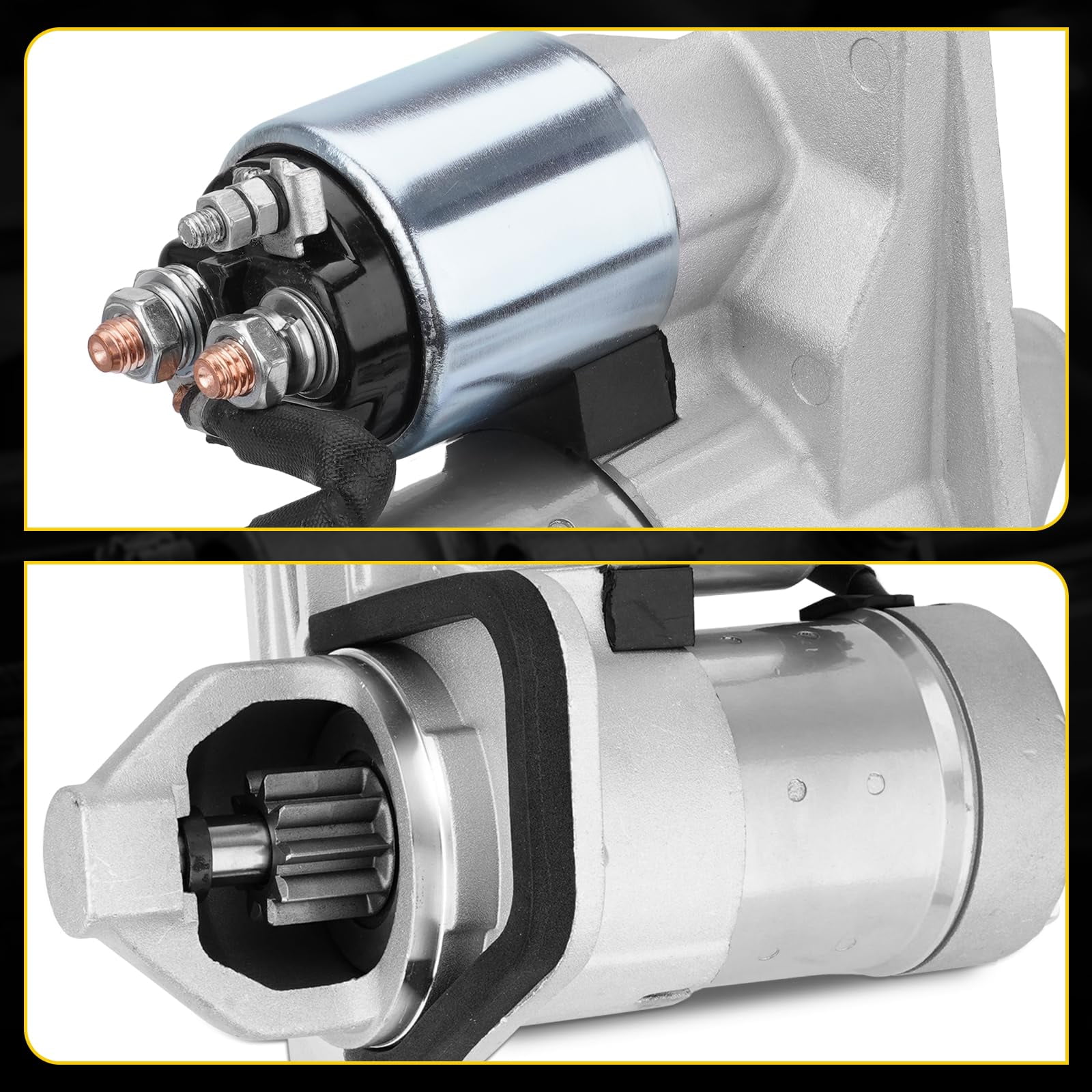 New Starter 17982 for Nissan Sentra Versa Cube 07-19 1.6L 1.8L 2.0L City Express 15-18 Replace # 19317693 23300EN20A