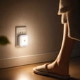 thumbnail image 5 of White Night Light Plug-into Wall - 1 Pack Night Light Dusk to Dawn Sensor Plug in LED Lighting, Auto-On/Off Lamp for Home Living Room Bedroom Bathroom Hallway Kitchen, 5 of 7