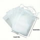 thumbnail image 1 of 200 bolsas de especias para cocinar, bolsas de sopa, bolsas de sopa con cordón reutilizables, bolsas de té desechables no tejidas transparentes para infusor de té de especias, filtros de especias, 1 of 5