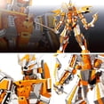thumbnail image 4 of Piececool 3D Puzzles -Crescent Blade Armor Metal Gundam Model Building Kits, 285 Pcs, 4 of 7