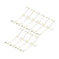 thumbnail image 4 of 10 Uds. Perchero de Metal para ropa interior, perchas para ropa, tienda de lencería, colgador de exhibición con Clips, 4 of 4