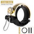 thumbnail image 1 of Campana De Bicicleta Tmvgtek West Biking Mtb Fahrrad Sicherheit Laut Hupe Fahrrad Lenker Ring Glocke (Gold), 1 of 6