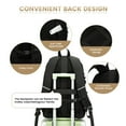 thumbnail image 4 of Smicure Travel Backpack for Men and Women, Water Resistant College Bookbag, Lightweight School Carry On Back Pack, black, 4 of 8