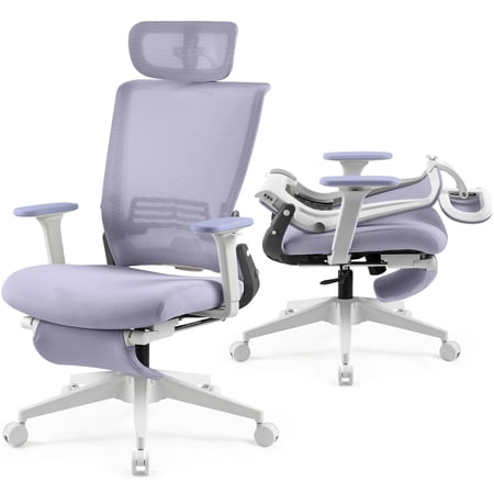 hforesty purple foldable office chair product