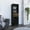 Multicolor, variant on Black Classic Bar Cabinet Featuring Twelve Built-in Wine Rack And Two Drawers, 15.79in W X 61.58in H 18.05in D Drawers With Rack, 15.79 In. W, 18.05 D, 61.58 H, 82.62 Lb Wt