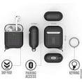 thumbnail image 5 of Keyring Case for AirPods 1 & 2 - Silicone AirPods Case with Textured Pattern, Charging Light Visible, Extra Grippy, 5 of 5