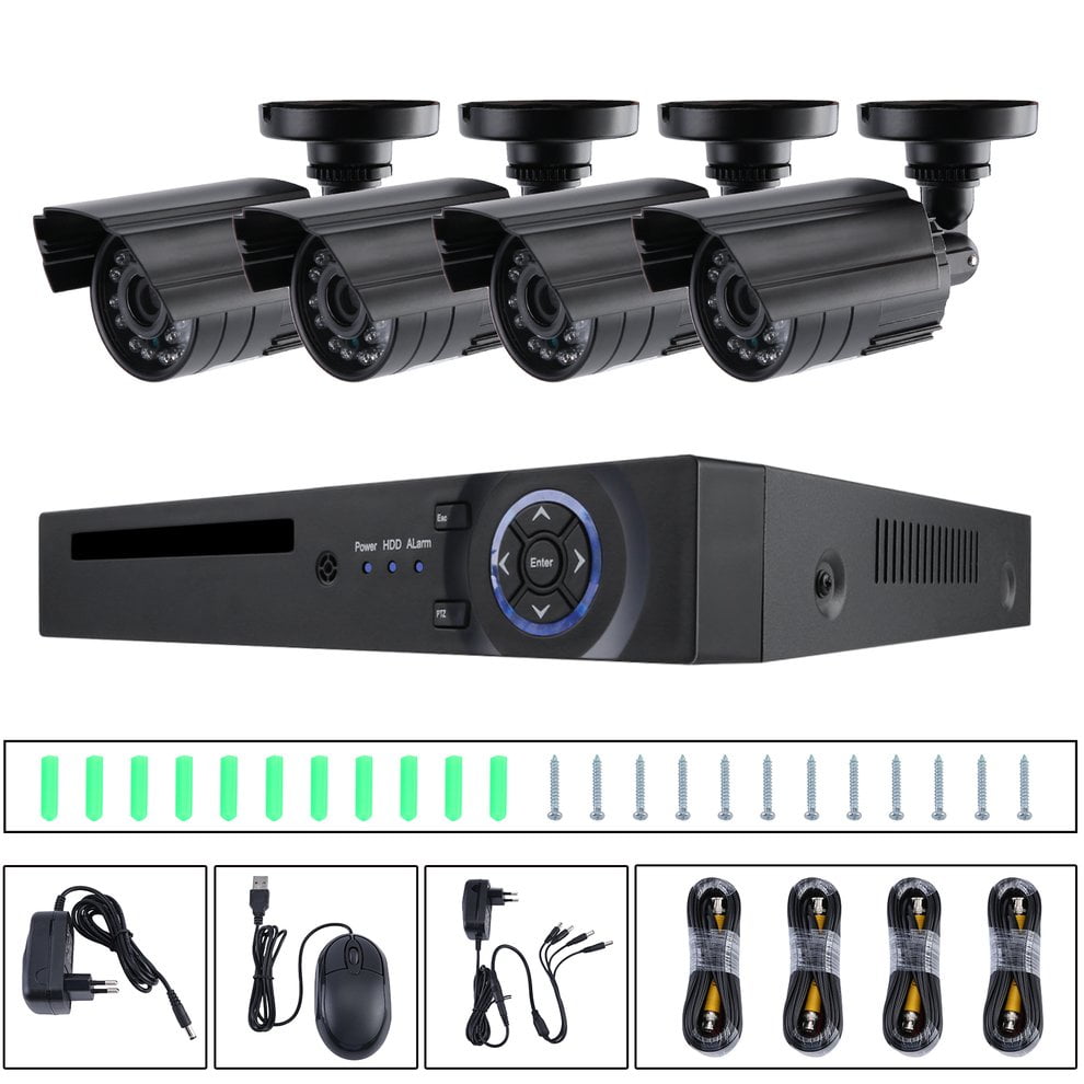 Waterproof Home Infrared Monitor Surveillance Security Camera System