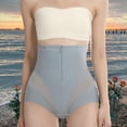 thumbnail image 3 of LILIYA Women's Shapewear Tummy Control Lifter Shorts with Hook Zipper High Waisted Briefs Girdle Under Dress Body Shaper Thigh Slimmer, 3 of 5