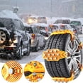 thumbnail image 2 of wnpxqnt Chaînes Antidérapantes pour Pneus de Voiture Réglables et Universellement >π Applicable B1V9, 2 of 8