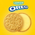 thumbnail image 3 of OREO Lemon Creme Sandwich Cookies, Family Size, 18.71 oz, 3 of 18