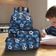 thumbnail image 3 of Juego de mochilas infantiles con bolsa de almuerzo y estuche para lápices - Mochila escolar de gran capacidad y duradera para niños de 6 a 9 años, set de 3 piezas para primaria, 3 of 5