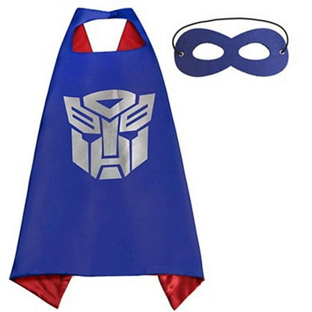 Cartoon Costume - Autobots Logo Cape and Mask with Gift Box by Superheroes
