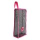 thumbnail image 2 of Organizador dispensador de almacenamiento de bolsas de plástico para bolsas de comestibles, montaje en pared para el hogar y la cocina (rosa roja L), 2 of 2