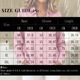 thumbnail image 3 of Women's Long Sleeve Button Down Shirts Collared Basic Dress Shirt Loose Fit Casual Tops with Chest Pocket, 3 of 7