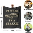 thumbnail image 5 of Gifts for Men, Birthday Gifts for Men, Retirement Gifts for Men, Funny Older Men Gift Ideas, Fathers Day Blanket Gifts for Men Grandpa Dad Husband, Throw Blanket 50" X 60", 5 of 6