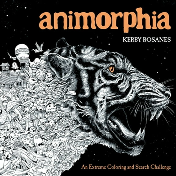 Pre-Owned Animorphia: An Extreme Coloring and Search Challenge (Paperback 9780147518361) by Kerby Rosanes