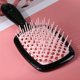 thumbnail image 5 of Ygjytge Cepillo De Pelo De Salón De Masaje De Cuero Cabelludo Con Peine De Cojín De Aire De Dientes Anchos (Rosa Negro) Ygjytge Para estrenar, 5 of 9