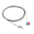 thumbnail image 4 of Uxcell Sonda de Temperatura K-Type de Acero Inoxidable con Rosca M8 de 2 Metros 2 Paquetes, 4 of 5