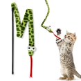 thumbnail image 4 of Jouet Interactif pour Chat Jouet Doux Résistant aux Rayures Jouet Interactif Teaser pour Animaux Baguette en Forme de Serpent, 4 of 7